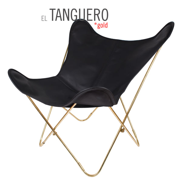 VAQUETA TANGUERO LEATHER BUTTERFLY CHAIR