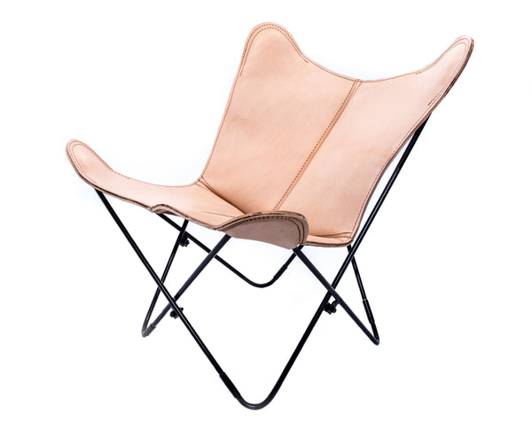 MINI LEATHER BUTTERFLY CHAIR POLO PLAYA