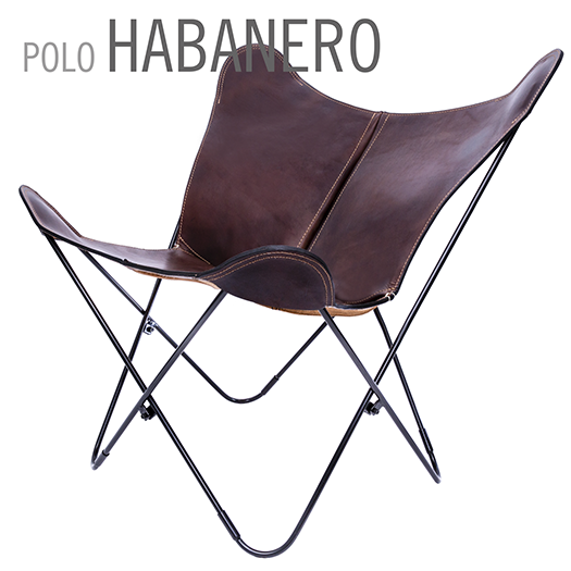 POLO HABANERO LEATHER BUTTERFLY CHAIR – Big BKF Buenos Aires