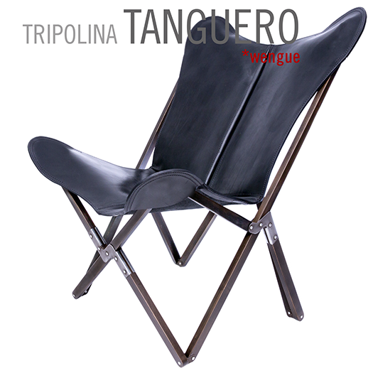 PALERMO TRIPOLINA TANGUERO LEATHER CHAIR