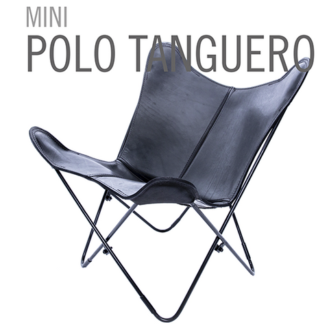 MINI LEATHER BUTTERFLY CHAIR POLO TANGUERO