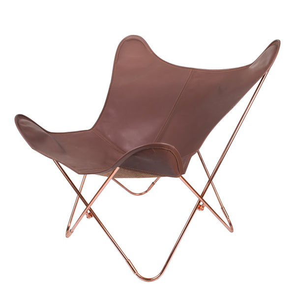 VAQUETA HABANERO LEATHER BUTTERFLY CHAIR