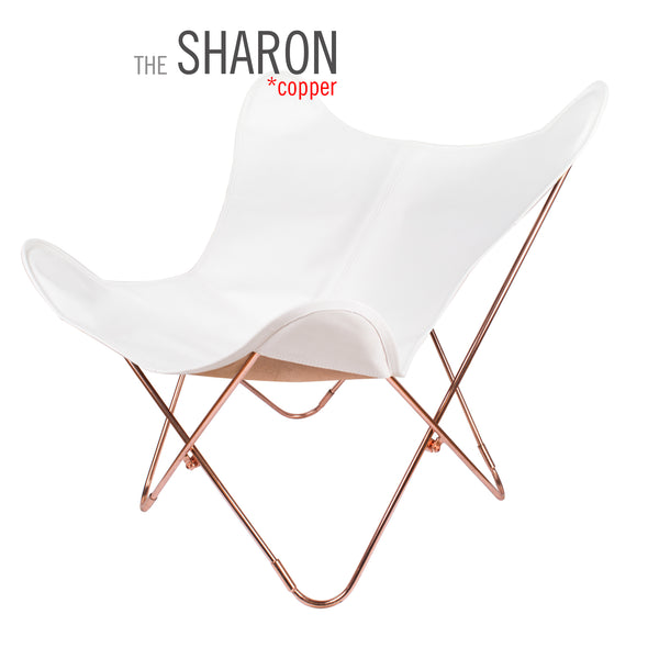 VAQUETA SHARON LEATHER BUTTERFLY CHAIR