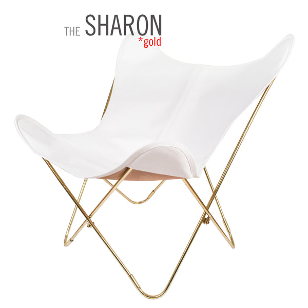 VAQUETA SHARON LEATHER BUTTERFLY CHAIR