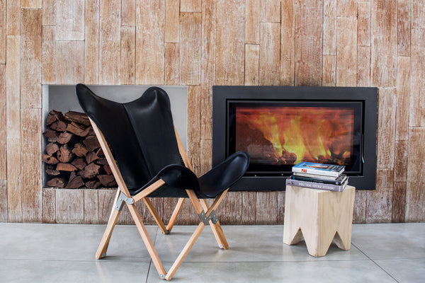 PALERMO TRIPOLINA TANGUERO LEATHER CHAIR