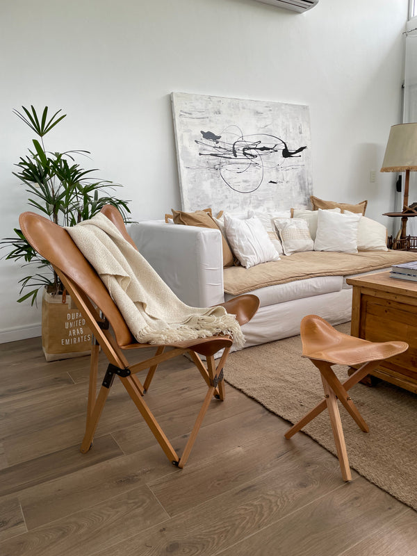 PALERMO TRIPOLINA POLO LEATHER WITH OTTOMAN