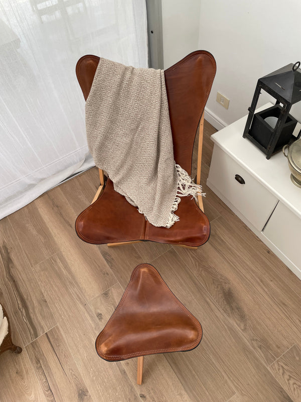 PALERMO TRIPOLINA POLO LEATHER WITH OTTOMAN