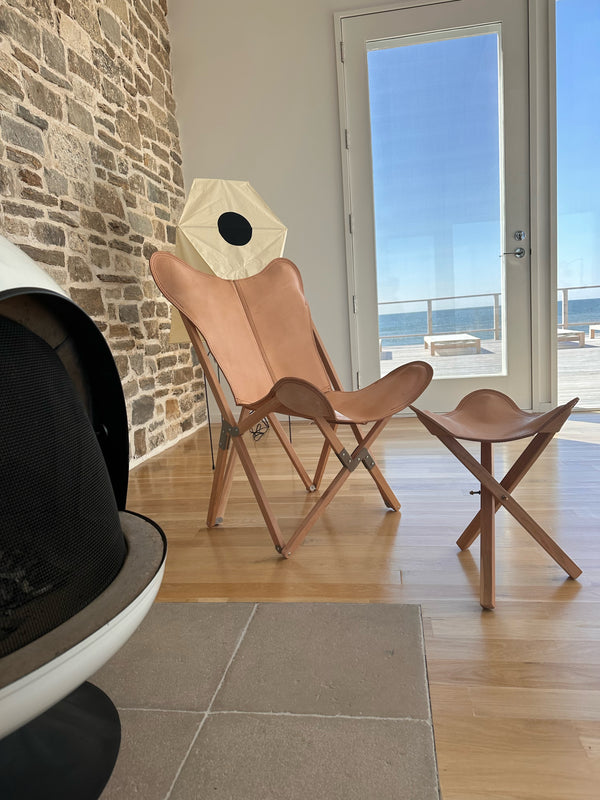 PALERMO TRIPOLINA POLO LEATHER WITH OTTOMAN