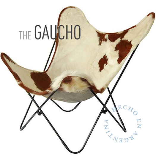 THE GAUCHO LEATHER BUTTERFLY CHAIR