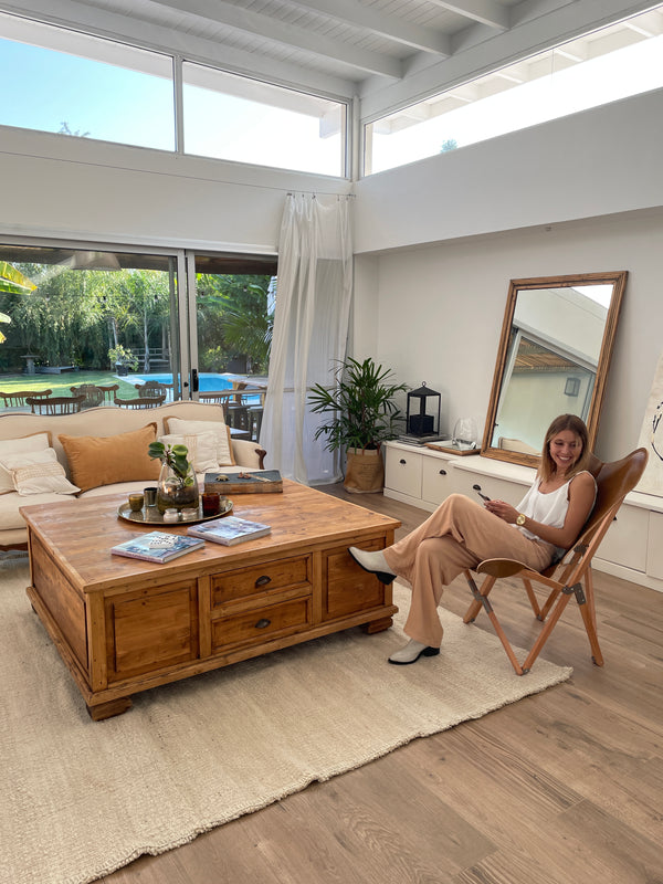 PALERMO TRIPOLINA POLO LEATHER WITH OTTOMAN