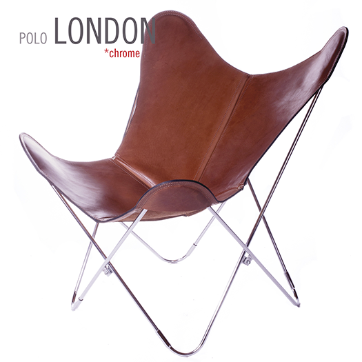 SILLA MARIPOSA DE PIEL POLO LONDON MÁS VENDIDA