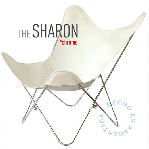 VAQUETA SHARON LEATHER BUTTERFLY CHAIR