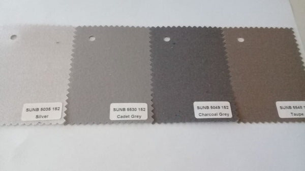 SILLA MARIPOSA DE TELA SUNBRELLA GRIS CLARO