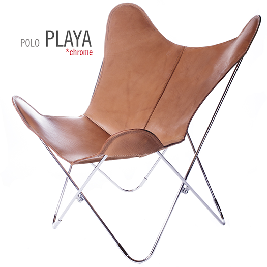 POLO PLAYA LEATHER BUTTERFLY CHAIR
