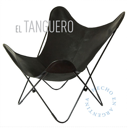 VAQUETA TANGUERO LEATHER BUTTERFLY CHAIR