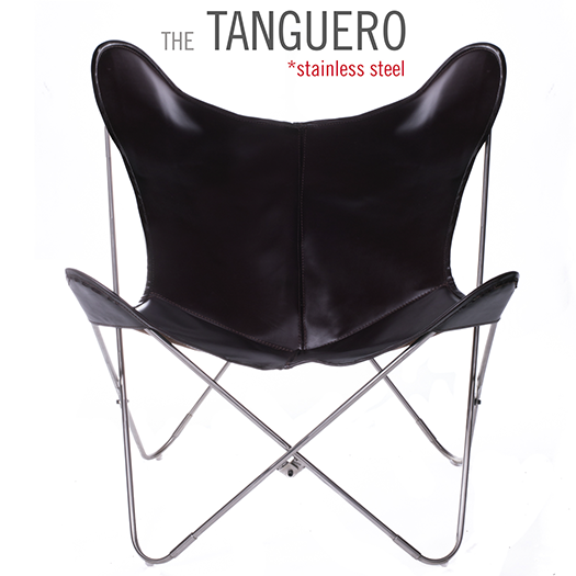 VAQUETA TANGUERO LEATHER BUTTERFLY CHAIR